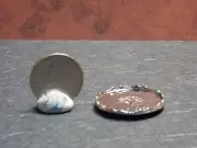 Dollhouse Miniature Silver Round Tray 1:12 One Inch scale A46 Dollys Gallery