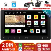 ATOTO 9" S8MS Car Stereo Dual Camera Kit Dash DVR VSV Rearview Cam GPS Track NAV
