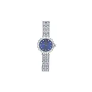 Roberto Carati Milania Blue Face Silver Coloured Watch M1027 BE-V8
