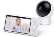 Eufy Security, Spaceview Pro Video Baby Monitor with 5" Screen, Two-Way Audio...
