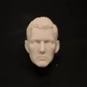 Blank 1/18 Scale Insidious Patrick Wilson Head Sculpt Unpainted Fit 3.75" Figure