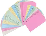 JEWEDECO Planner Refill Paper for Loose Leaf Notebook 6 Hole Binder Paper 3 Pack for Writing Planning
