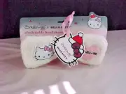 Hello Kitty Plush Teddy Headyband Head Band Creme Shop