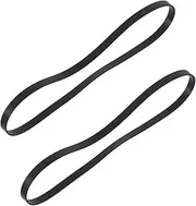 SWOOMEY 2 PCS Rubber Belt for Turntable Record Player Belt Replacement Accessory for Phonograph Smooth and Flexible Design for Enhanced Listening Experience
