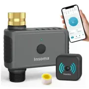 WiFi Water Timer Brass Inlet, 2.4GHz Smart Sprinkler Timer, 1 Zone Hose Timer...