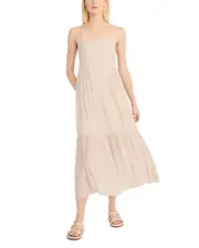 Luxely Tiered Midi Dress