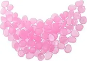 400pcs Glow in The Dark Rocks: Glowing Rocks for Landscaping - Luminous Aquarium Pebbles - Glow in The Dark Garden Stones for Walkways Patio