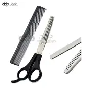 Thinning Shears, Hair Cutting Scissors with Comb for Home Barber School