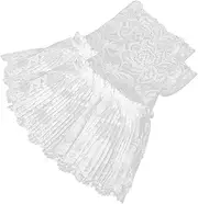 TOKIDNY Cotton Lace Decoration for Women's Dress Arm Sleeves Elastic Wrist Cuffs Lolita Style Detachable Sleeves