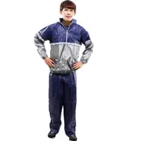 在飛比找PChome24h購物優惠-【SHUN PEN】高彈性 二件式休閒風雨衣