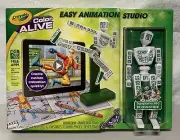 New Crayola Easy Animation Studio Cartoon Drawing Boy Girl Toy Art Creative