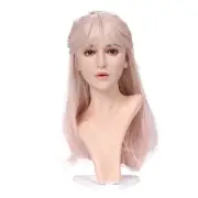 Female Wig Stand Mannequin With Shoulder Manikin Head Bust Stand Jewelry Display