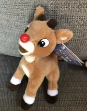 NWT Vtg 2002 Prestige Rudolph the Red Nosed Reindeer Franchise Plush Toy RUDOLPH