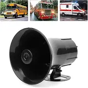 Car Alarm Horn Universal 3-Tone Sound Megaphone Loud Speaker 115dB 50W for Auto Warning