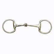 405895 Centaur® Hollow Medium Weight Eggbutt Snaffle Bit NEW