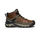 KEEN Men's Targhee III Waterproof Mid Wide Shoes 9 Chestnut/Mulch