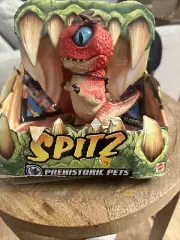 New Prehistoric Pets Spitz Dinosaur Sealed 2010 Mattel Ripped Packaging