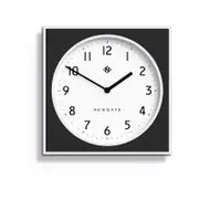 Newgate Burger & Chips Wall Clock Black