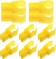 10pcs Football Training Pole Buckles Durable Soccer Goal Connector Clips Lightweight Easy Installation for Agility Training Versatile Use for Pets Sports