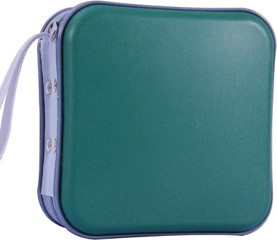 CD Case, CD/DVD Case Wallet 40 Capacity Protective CD VCD Case Storage Organizer