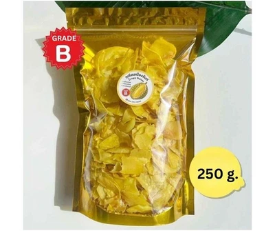 Premium Crispy Durian Chips | Monthong Durian Snack from Thailand | Grade B 250g