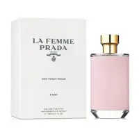 在飛比找蝦皮購物優惠-PRADA La Femme L'Eau 纓粉淑女 女性淡香