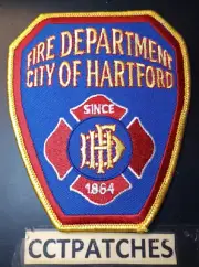 HARTFORD, CONNECTICUT FIRE DEPARTMENT PATCH CT