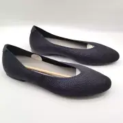 Allbirds Tree Breezer Point Ballet Flats Sz Sz 11 Black Slip On Knit Casual
