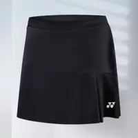 在飛比找蝦皮購物優惠-[現貨] yonex 羽毛球服 黑色 女短裙 跑步運動 透氣