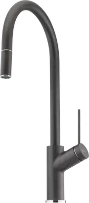 Oliveri Santorini Black Vilo Pull Out Mixer