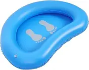 Toddmomy Inflatable Pool Foot Bath Basin Lightweight Portable Foot Wash Tray for Above Ground Pools Easy to Inflate Deflate for Relaxation Foot Care