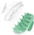 2 Pack Shampoo Brush Hair Scalp Massager Silicone Scalp Scrubber for Hair Growth