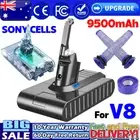 9500mAh for Dyson V8 Battery V8 Animal Absolute Motorhead Series SV10 / Filters