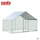 Large Walk-in Pet Chicken Run Coop Cage Rabbit Hutch Ferret House 3x2x1.95m Au