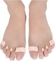 10 Pair Toe Separator, Correct Your Toes Naturally, Great Choice for Fighting Bunions, Claw Toes & Other Foot Conditions, Spa & Pedicures for Men and Women (Color : Skin Color) Little Surprise