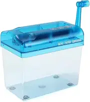 Portable Hand Shredder A6 Paper Shredder AJDOLL Manual Paper Shredder Mini Paper Cutting Machine with 1.5L Basket Office School Home Desktop Stationery for Paper Bills Receipts