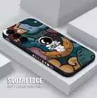 For Samsung S24 S23 Ultra S22 S21 FE A54 ShockProof Astronaut Phone Case Cover