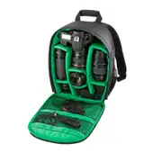 Camera Bag Waterproof DSLR Backpackgreen