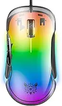 Gaming Mouse, Wired Gaming Mouse 12,800 DPI Sensor, 8 Buttons High Precision Programmable Computer Gaming Mice Lightweight Gaming Mice Ergonomic Computer Mouse Gaming for Windows/PC/Mac/Laptop Gamer