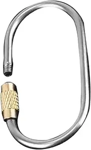 Dreuhuing Screw Lock Keychain - Titanium Alloy Screw Lock Key Ring,Quick Release Keyring For Key Organization, Outdoor Indoor Camping Traveling