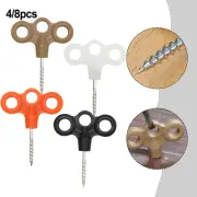 Portable Deck Screw for Camping Luminous White Color Long lasting Durability