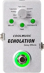 Coolmusic Guitar Effects Pedal silver3