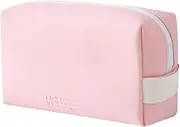 Hand Cosmetic Bag - Fashion PU Storage Bag with Handle | Waterproof Cute Makeup Bag for Valentine's Day, Halloween,