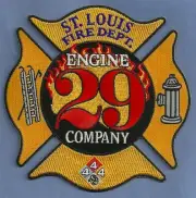 ST. LOUIS MISSOURI ENGINE COMPANY 29 FIRE PATCH