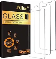 Ailun Glass Screen Protector for iPhone 11/iPhone XR, 6.1 Inch 3 Pack Tempered Glass