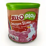 Jello Play Unicorn Slime Kit Edible Strawberry Gelatin Discontinued RARE SEALED
