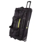 NEW Caribee Scarecrow DX 85 Trolley Duffle Bag Black 100L