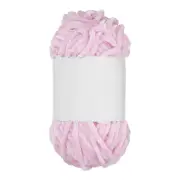 Velvet Chenille Yarn Bulky Fluffy Chunky Yarn for Crochet Light Pink, 80m