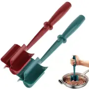 2 Pcs Ground Beef Chopper Tool Meat Spatula Chopper Hamburger Smasher Tool