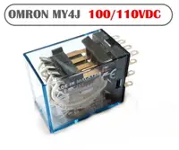 在飛比找松果購物優惠-OMRON 繼電器 MY4J 100/110VDC 通用繼電